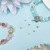 60Pcs 2 Colors Brass Crimp Beads FIND-BBC0004-71-3