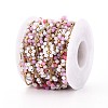 304 Stainless Steel Flower Cable Chains CHS-N005-02A-G-2