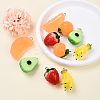 10Pcs 5 Styles Resin Pendants RESI-YW0001-97-2