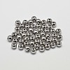 Rack Plating Brass Round Spacer Beads KK-I601-6mm-P-RS-2