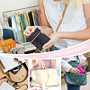 6Pcs 6 Colors Imitation Leather Jewelry Storage Zipper Bags ABAG-NB0002-15A-6