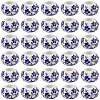 60Pcs Handmade Porcelain European Beads PORC-SC0001-25B-7