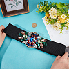 Polyester Elastic Chain Belt AJEW-WH0314-138-3