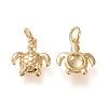 Brass Charms KK-L006-011G-2