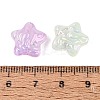 UV Plating Transparent Acrylic Beads OACR-Q204-10-3