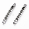 Tarnish Resistant 304 Stainless Steel Tube Beads LS-STAS-H400-72P-1