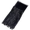 Polyester Tassel Lace Ribbon OCOR-WH0070-175B-1