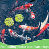 2 Sets 2 Colors EVA Foam Feeding Ring for Fish AJEW-CN0002-53-4