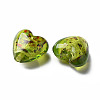 Handmade Lampwork Silver Foil Glass Beads FOIL-T005-01A-3