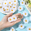 100Pcs Cloth Artificial Sunflower DIY-SP0005-96B-4