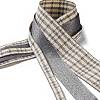 9 Yards 3 Styles Tartan Print Polyester Ribbon SRIB-C002-01C-3