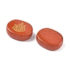 4Pcs 4 Styles Natural Red Jasper Display Decorations G-F786-02B-03-2