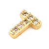 Rack Plating Brass Micro Pave Cubic Zirconia Cabochons KK-F874-04G-T-2