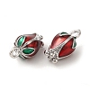 Brass Enamel Charms KK-S368-12P-2