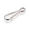 Iron Key Clasp Finding KEYC-WH0016-09C-2