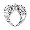 Tibetan Style Alloy Wing Large Pendants LS-TIBEP-S100-AS-RS-2