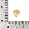 304 Stainless Steel Charms X-STAS-S144-01G-F-3