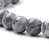 Natural Map Stone/Picasso Stone/Picasso Jasper Beads Strands G-S259-09-10mm-3