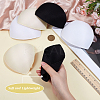 9 Pairs 3 Colors Triangle Sponge Bra Pads Inserts DIY-BC0016-70B-3