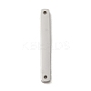 Non-Tarnish 304 Stainless Steel Connector Charms STAS-R117-02B-P-1