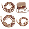 3Pcs 3 Style PU Leather Bag Handles PURS-WR0001-27B-1