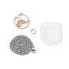 Chinese Style Alloy Pendant Necklaces NJEW-YW0001-01-1