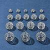 20Pcs 4 Styles Iron Wire Pendants IFIN-FS0001-46P-8