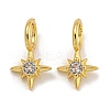 Rack Plating Brass Micro Pave Cubic Zirconia Pendants KK-C074-63G-1