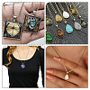 DIY Blank Cameo Photo Geometry Pendant Making Kit DIY-DC0001-99-7
