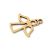 201 Stainless Steel Pendants STAS-S157-01F-G-2