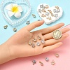 60Pcs 6 STYLES Alloy Charms ZIRC-YW0001-22-4