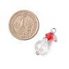 Transparent Acrylic Pendants PALLOY-JF04633-2
