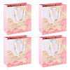 6Pcs Rectangle Paper FLower Gift Bags with Rope Handles ABAG-TA0001-29A-2