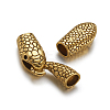 Tibetan Style Alloy Hook and Snake Head Clasps TIBE-TA0001-06AG-5
