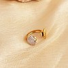 304 Stainless Steel Open Cuff Rings RJEW-K258-08GP-08-1
