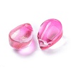 Transparent Glass Charms GGLA-M004-05B-04-3