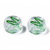 Transparent Clear Acrylic Beads MACR-N008-56M-4