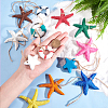 13Pcs 13 Colors Hanging Resin Pendant Decorations HJEW-PH0001-38-5