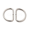Non-Tarnish 304 Stainless Steel D Rings STAS-L207-25P-1