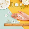 DIY Acrylic & Crackle Dangle Earring Making Kits DIY-SC0016-55-3
