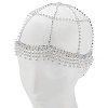 Alloy Rhinestone Mesh Headbands OHAR-WH20005-32P-6