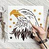 Large Plastic Reusable Drawing Painting Stencils Templates DIY-WH0172-653-6