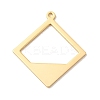 Brass Pendants KK-P340-57G-1