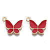 Alloy Enamel Pendants ENAM-T016-23-RS-3