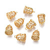 Brass Clear Cubic Zirconia Charms KK-N233-149-1