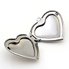 Tarnish Resistant 316 Stainless Steel Photo Locket Pendants LS-STAS-S046-09-3