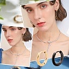 12Pair 2 Color 304 Stainless Steel Huggie Hoop Earrings EJEW-UN0032-61-7