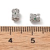 Brass Micro Pave Cubic Zirconia Beads KK-Z114-18P-3