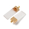 Natural Citrine & Selenite Big Pendants G-H084-09G-04-2