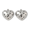 304 Stainless Steel Pendants STAS-D127-03P-1